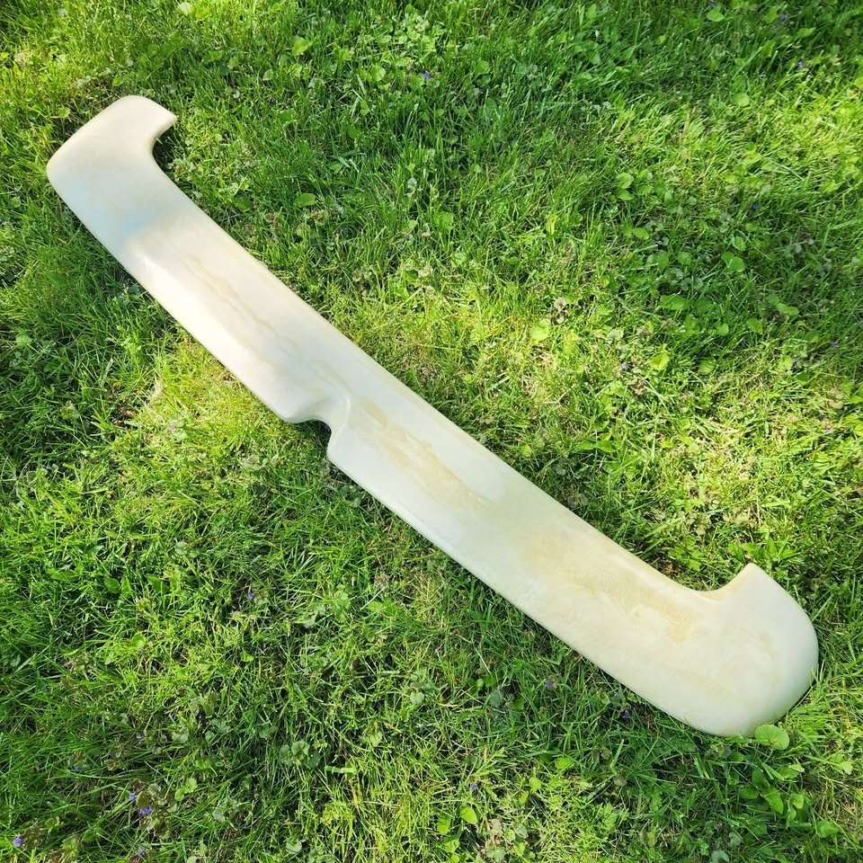 Unfinished Volkswagen MK4 wagon rear hatch spoiler